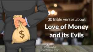 Bible verses about the love of money